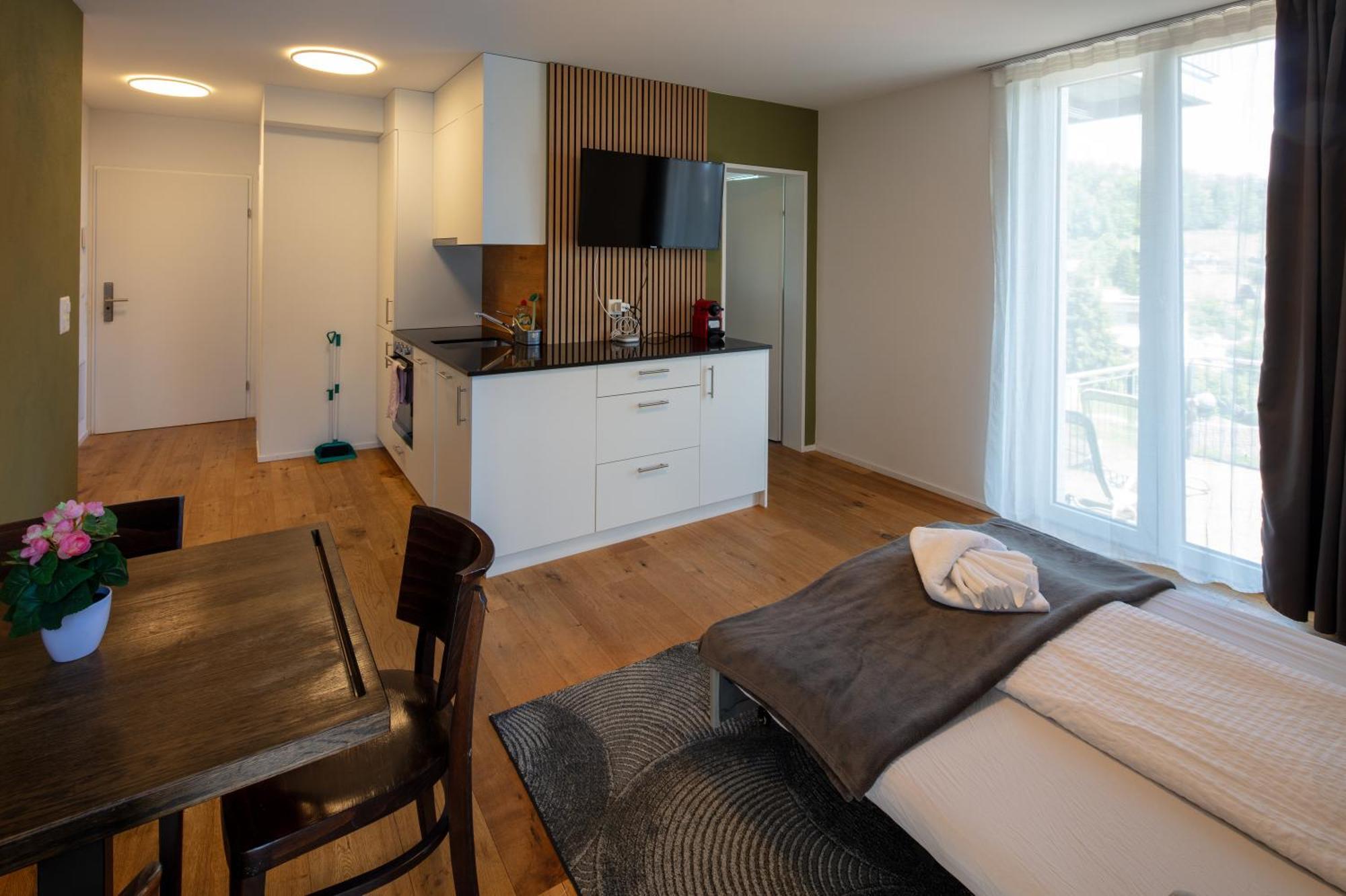 Berg & Berg Apartments - Spiez Self-Check-In 외부 사진